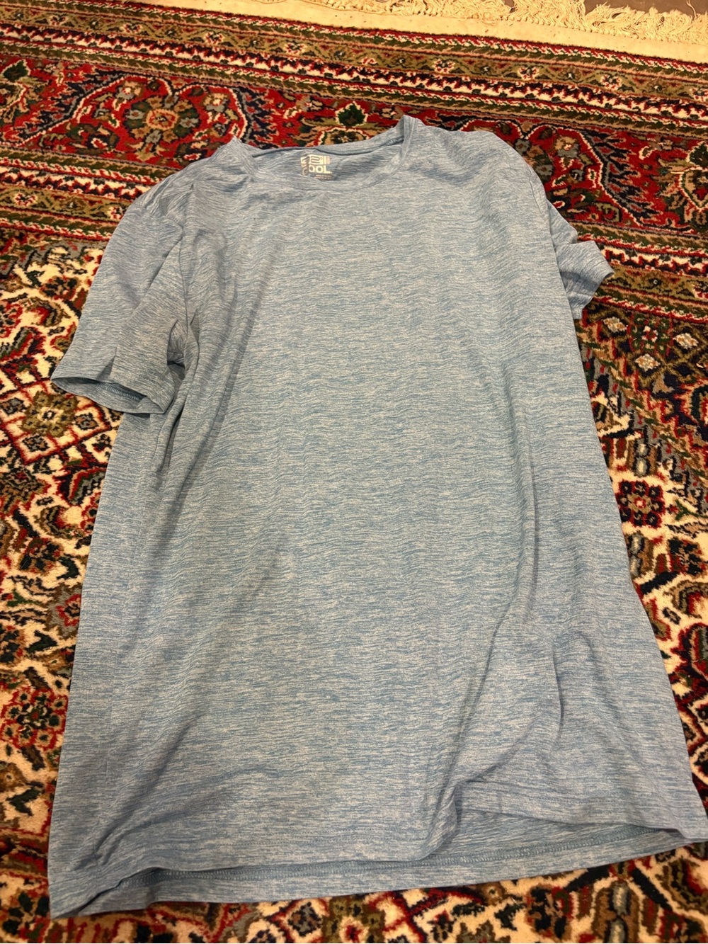 32 Degrees Men's Heathered Light Blue Short Sleeve Tee